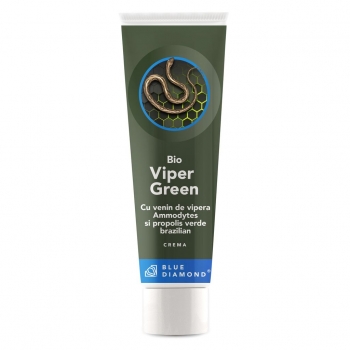 Bio Viper Green Cream mit Viper Gift und brasilianischen grünen Propolis - 50 ml